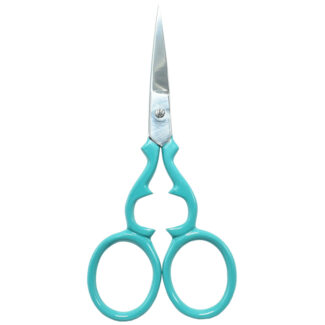 Victorian Style Embroidery scissors 3.5'' size High quanlity Teal Green