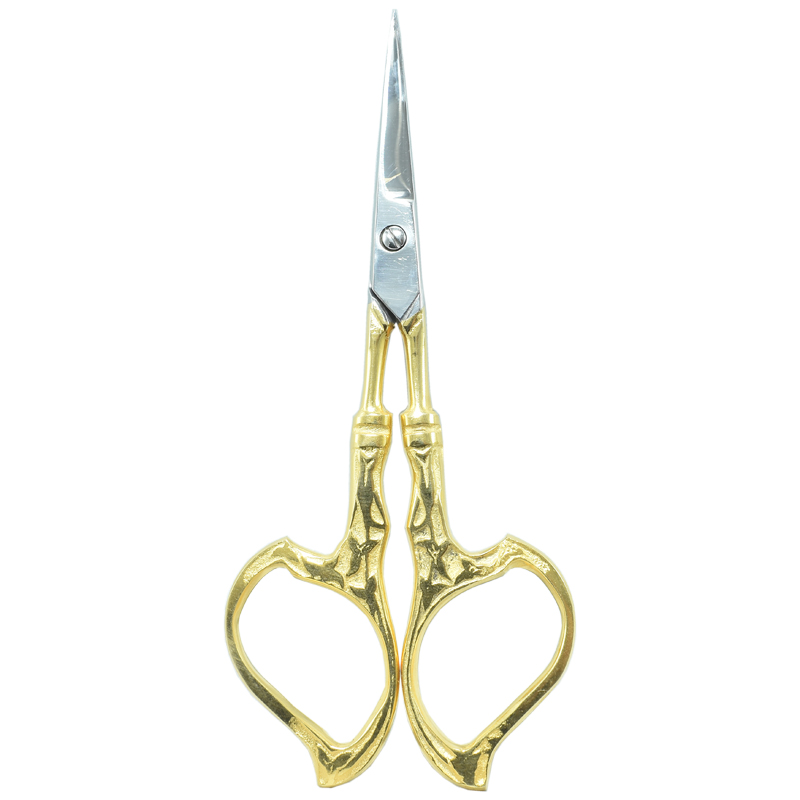 eye 1101 Gold eye ring-shaped embroidery scissors for crafting projects
